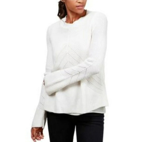 Lucky Brand White Nico Sweater - Picture 2 of 7